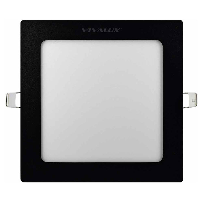 LED PANEL 12W 4000K 850LM BLACK VIVALUX GRID