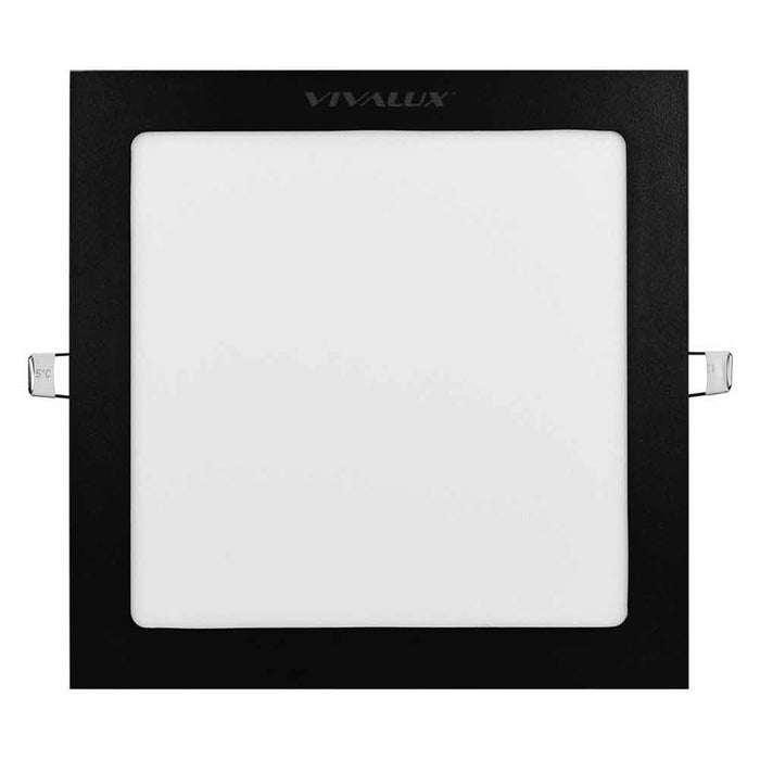 LED PANEL 18W 4000K 1150LM BLACK VIVALUX GRID