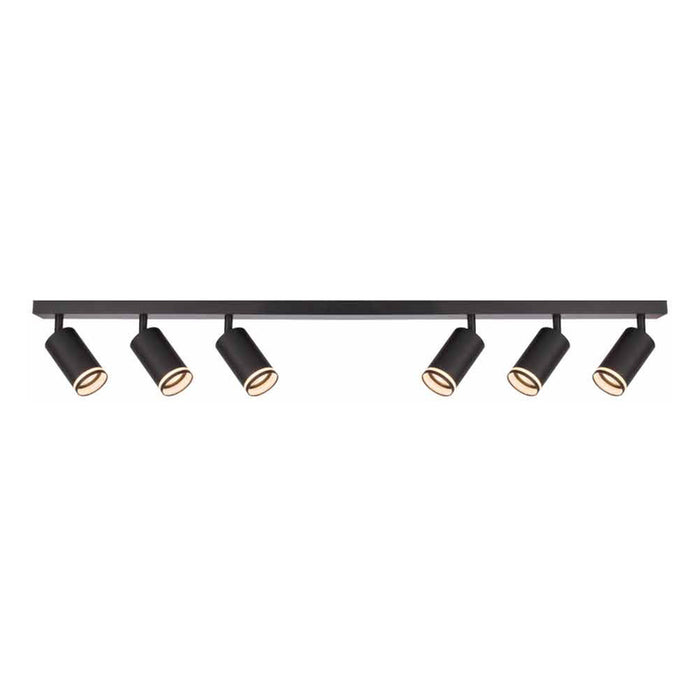 LED LINEAR SPOT 6XGU10 BLACK VIVALUX KING
