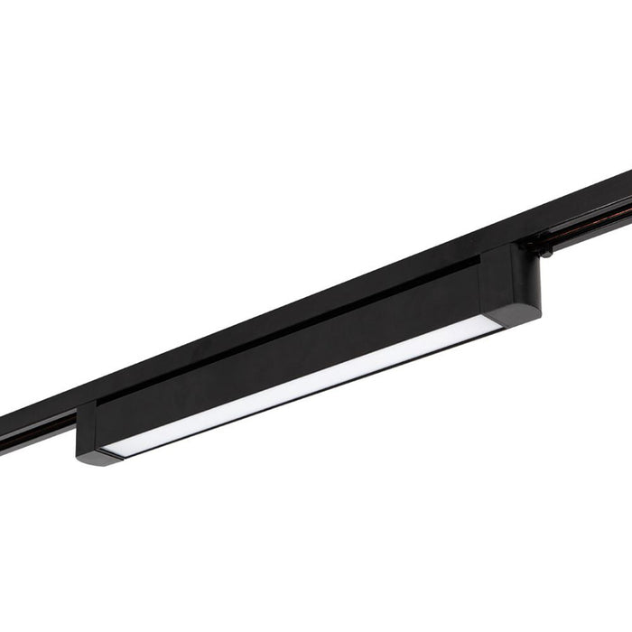 LED LINEAR LUMINAIRE 20W 4000K 1330LM FOR RAIL MOUNTING BLACK VIVALUX DRAX