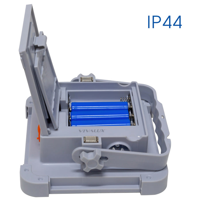 LED PORTABLE SPOTLIGHT 3000 6400K IP44 WITH SOLAR PANEL VIVALUX ZEIN