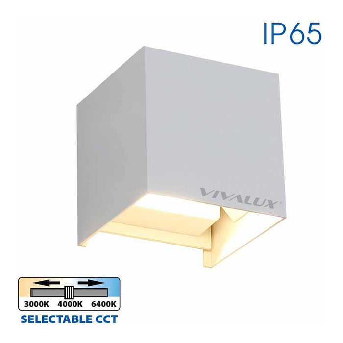 LED FACADE FIXTURE 2X3W 3000-4000-6400K IP65 VIVALUX STARK