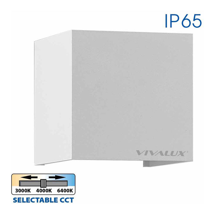 LED FACADE FIXTURE 2X3W 3000-4000-6400K IP65 VIVALUX STARK