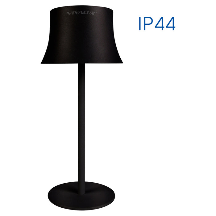 LED TABLE LAMP 4W 4000K IP44 BLACK VIVALUX DORI