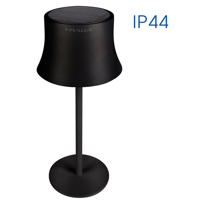 LED TABLE LAMP 4W 4000K IP44 BLACK VIVALUX DORI