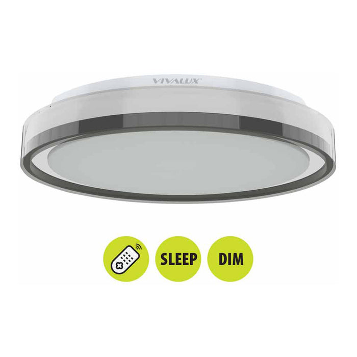 LED CEILING LAMP 36W RGB 3000-6000K 2300LM VIVALUX PLEADA