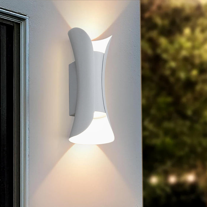 LED FACADE LUMINAIRET 10W 3000-6400K IP65 WHITE VIVALUX BOSTON