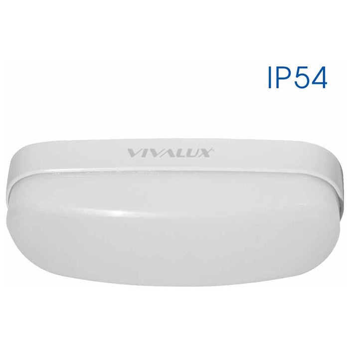 LED CEILING 16W 4000K IP54 WHITE VIVALUX BALI/O LED