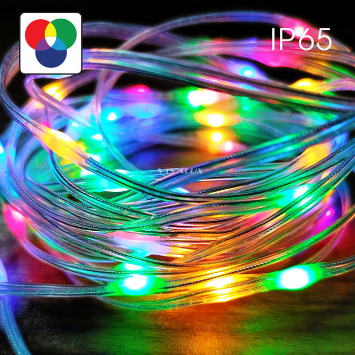 LED CIRCUIT RGB IP65 5V USB WITH REMOTE VIVALUX PARTY LED