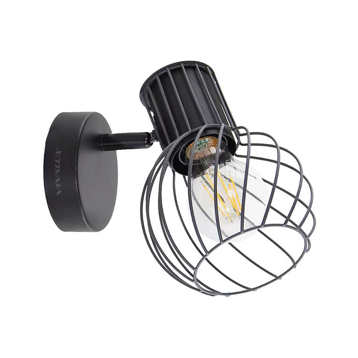 SPOTLIGHT E14 BLACK VIVALUX MAYA