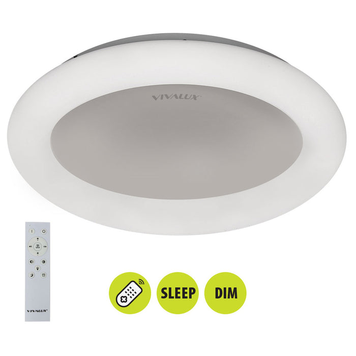 LED CEILING LIGHT 45W 3000-6000K 4742LM 40CM WHITE DU VIVALUX CHELSEA