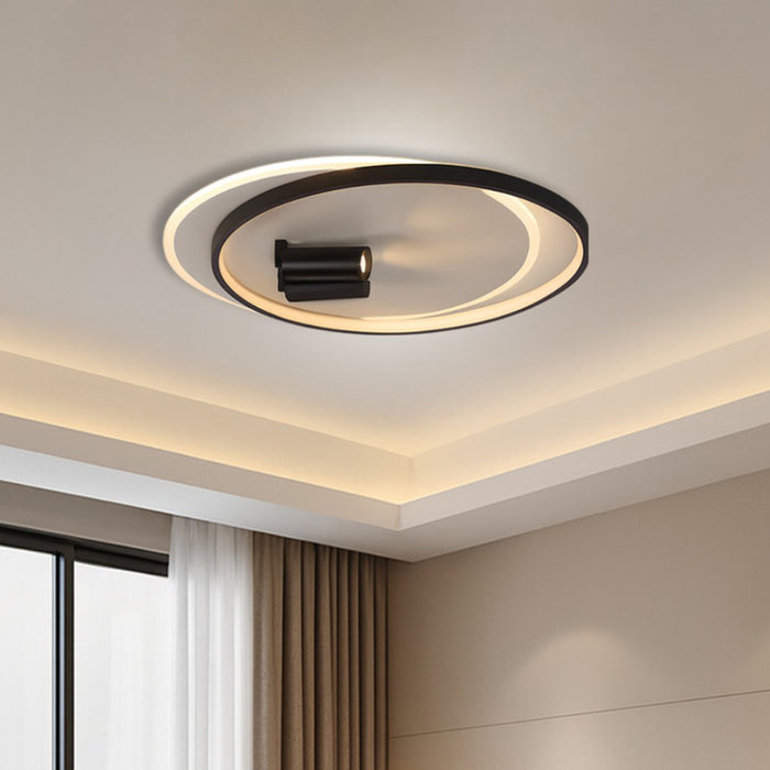 LED CEILING LAMP 86W 3000-6000K 5282LM WHITE/BLACK DU VIVALUX ARAGON