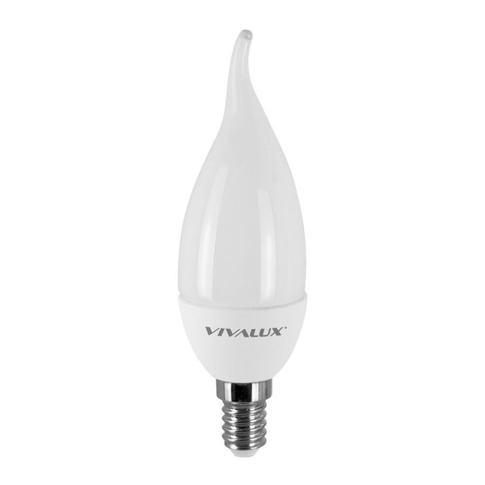 LED BULB E14 6W 470LM 3000K FLAME VIVALUX