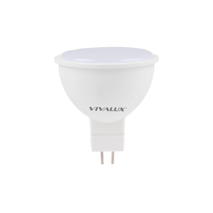 LED BULB GU5.3 12V 5W 350LM 6400K 12 AC/DC VIVALUX XL