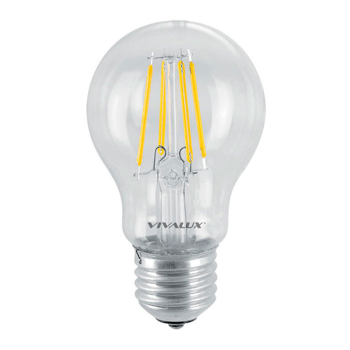 LED BULB E27 8W 806LM 3000K A60 FILAMENT VIVALUX AF60