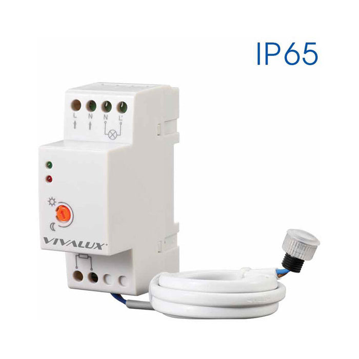 LIGHT SENSITIVE SENSOR ECHO LC SR-GR IP65/20A VIVALUX