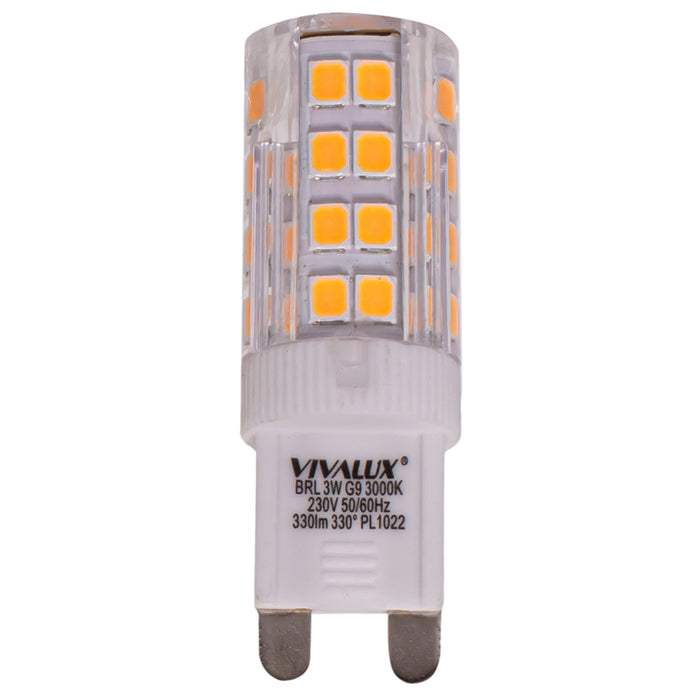 LED BULB G9 3W 280LM 3000K VIVALUX