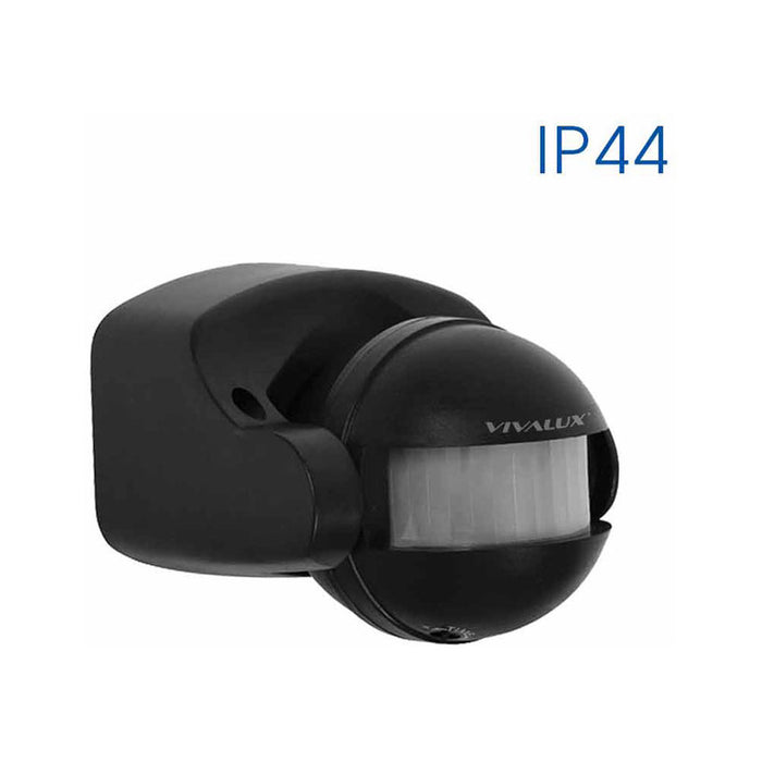 MOTION SENSOR FLEX SR18-B-BLACK IP44 VIVALUX