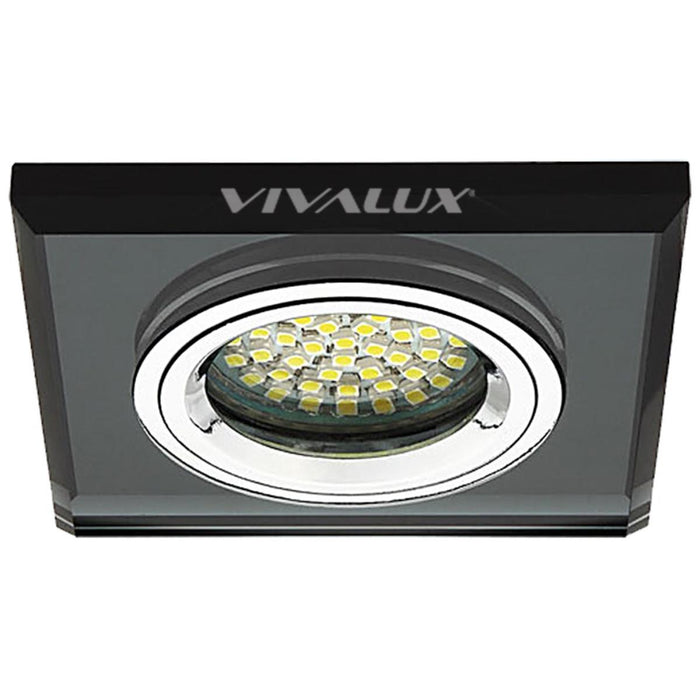 MOON GLASS BLACK SQUARE 90X90MM VIVALUX GRACE