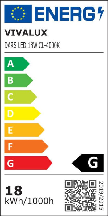 LED CEILING LAMP Ø175 18W 230V 4000K