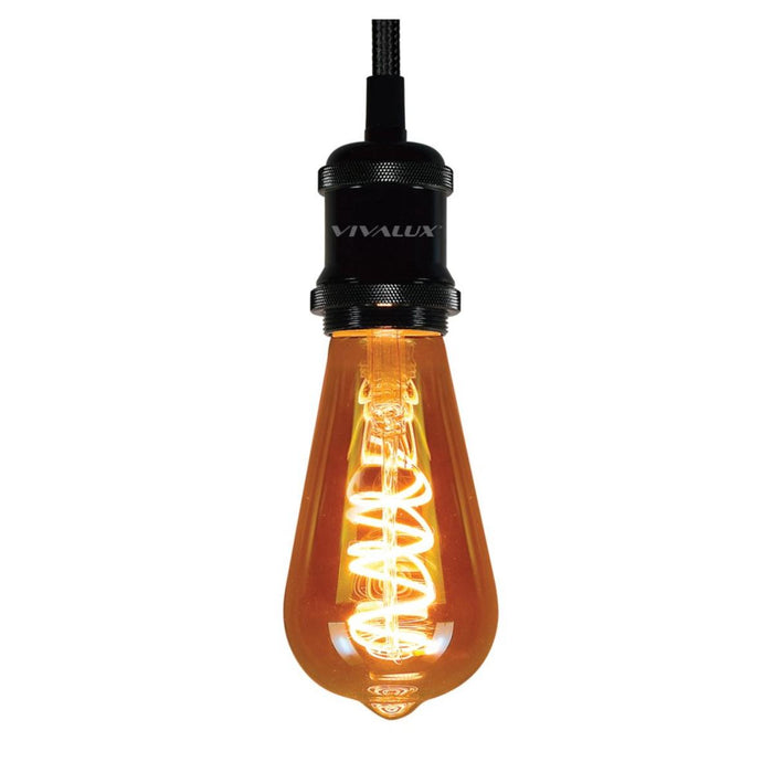 LED BULB VINTAGE E27 4W 2200K 300LM DST64 DIMMABLE VIVALUX