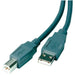 VIVANCO USB 2.0 AB 3M GRAY 22227 - Кабели<<<Електроматериали<<<Строителни