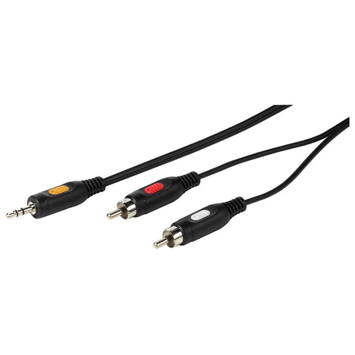 Cable VIVANCO 46030 1.5M RCA-3.5MM