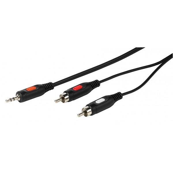Cable Vivanco 46031 RCA-3.5 mm audio cable 2.5 m