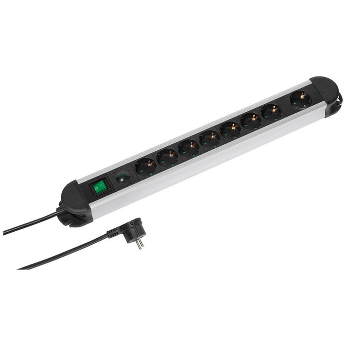 Splitter VIVANCO 8 GN / 2 M. WITH KEY PRO 37661