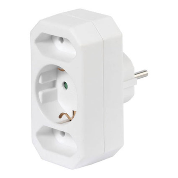 Splitter VIVANCO A3 W 17462 1+2 SOCKETS