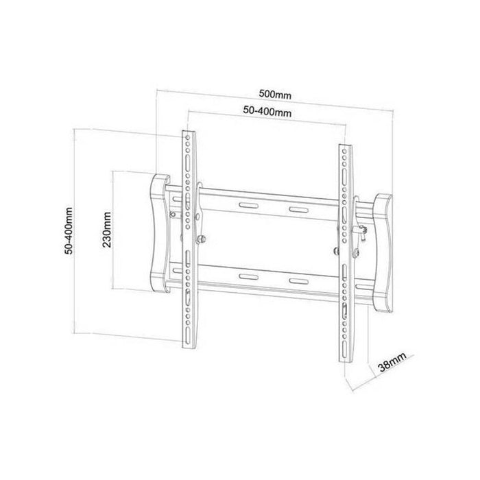 TV Stand VIVANCO 37974 BLACK