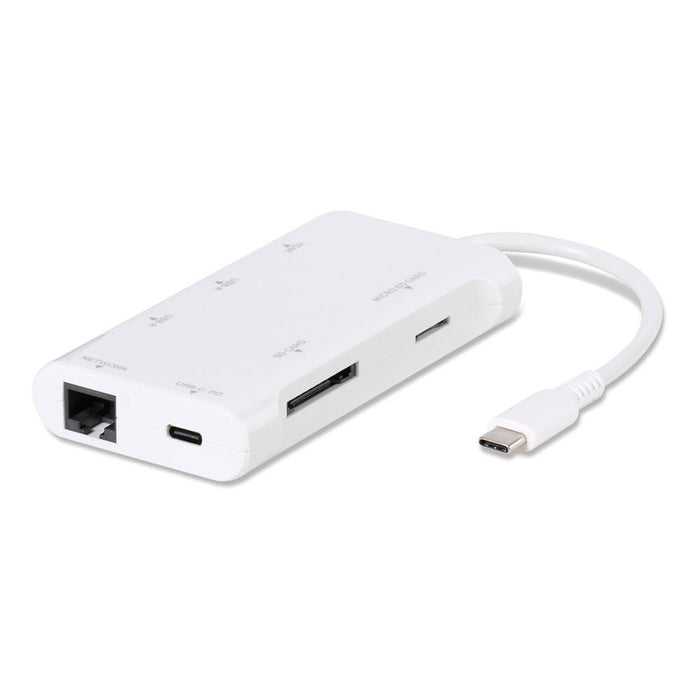 USB HUB VIVANCO USB-C-LAN/HDMI 7in1 45399