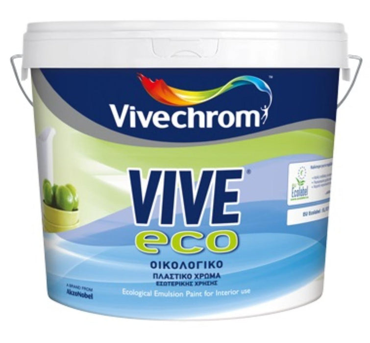 INTERIOR ECOLOGICAL PAINT 3 L WHITE VIVECHROM VIVE ECO