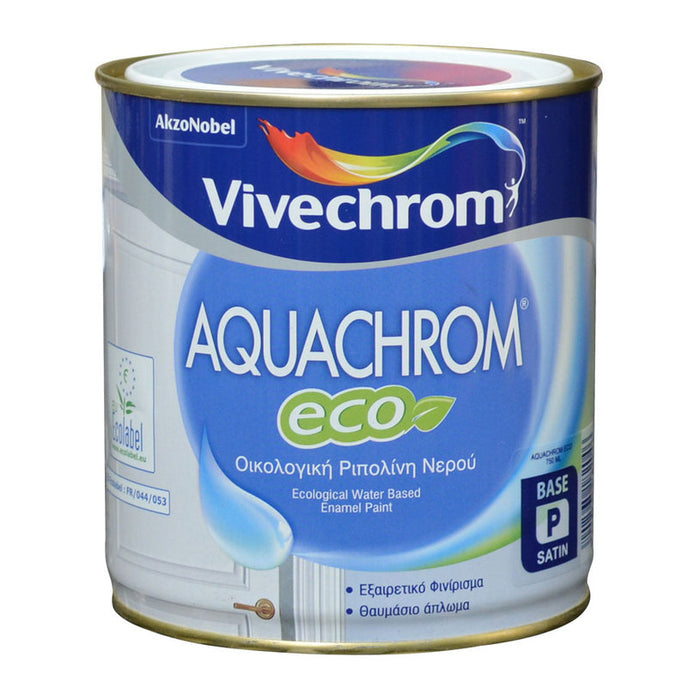 ACRYLIC ENAMEL WITH HIGH ELASTICITY VIVECHROM AQUACHROM ECO SATIN