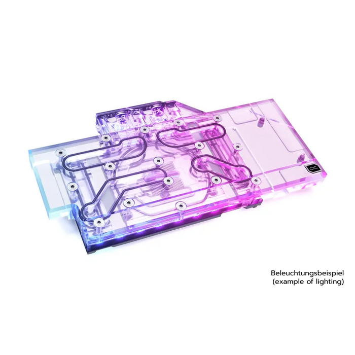 Воден блок за видео карта Alphacool Eisblock Aurora Acryl GPX-N RTX 3090/3080 Gaming/Eagle with Backplate - Блокове за
