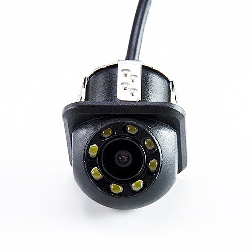 Waterproof rear camera with LED light