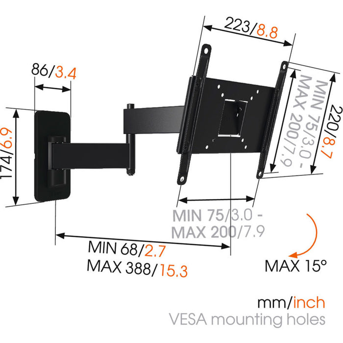TV stand VOGELS MA-2040 for LED/LCD 19"-37"
