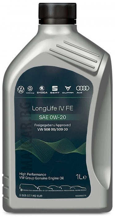 VOLKSWAGEN LONG LIFE IV FE 0W-20 1L