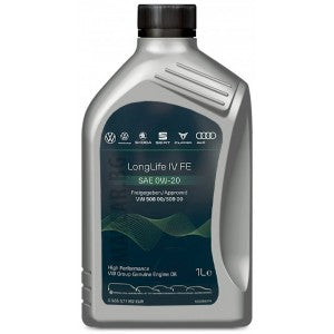VOLKSWAGEN LONG LIFE IV FE 0W-20 1L