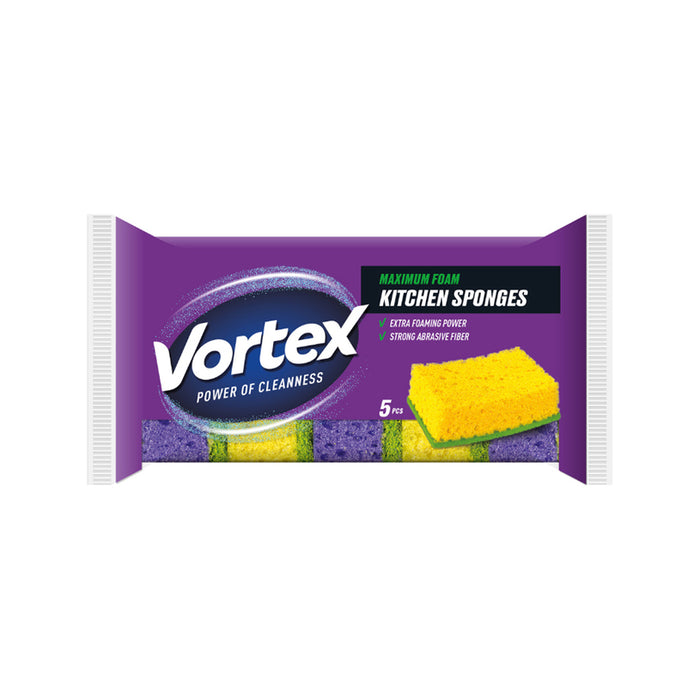 KITCHEN SPONGE 5 PCS VORTEX