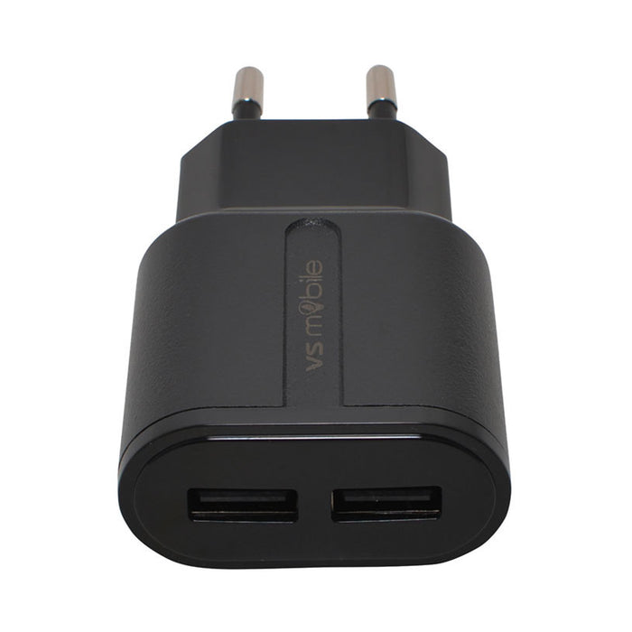 CHARGER 220V VSMOBILE 2.4A+1m TYPE-C