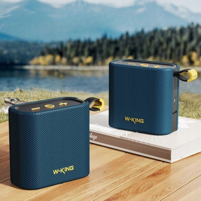 W-KING D2 Bluetooth wireless speaker – blue