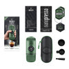 WACACO Nanopresso Portable Coffee Moss Green + Case.