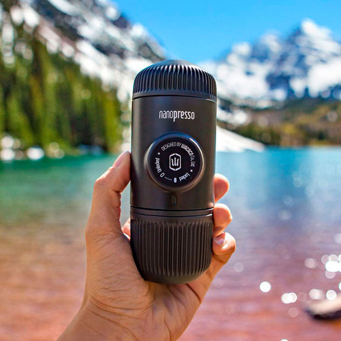 Coffee machine WACACO NANOPRESSO+NESP ADAPTER 80.00 ml, 18.00 bar, BLACK