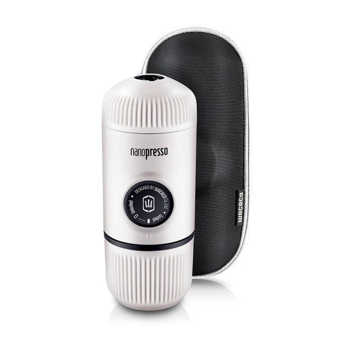 Coffee machine WACACO NANOPRESSO WHITE+CASE 80.00 ml, 18.00 bar, WHITE