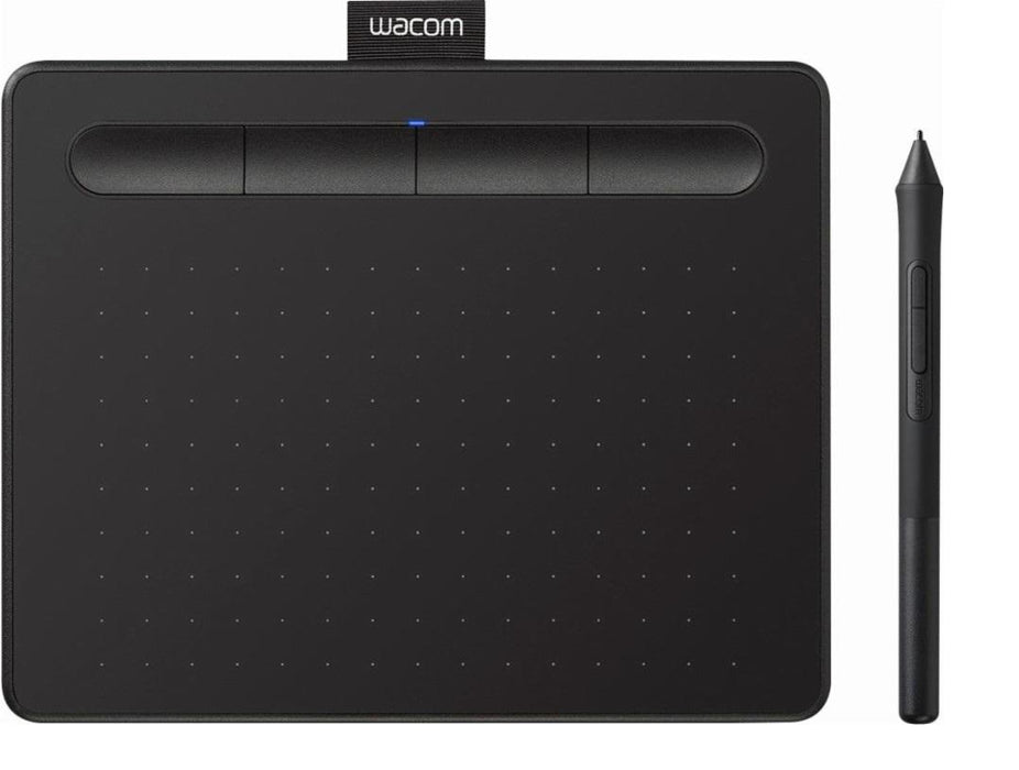 Wacom Intuos M Graphics Tablet, (CTL-6100K-B), Black