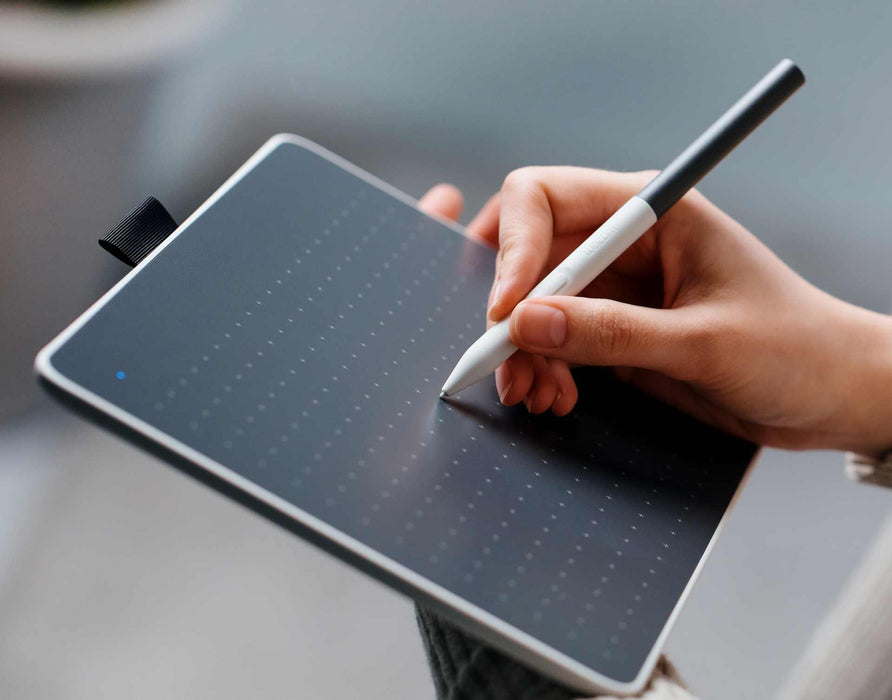 Graphic display tablet Wacom One Pen tablet Small, Bluetooth 5.1, White