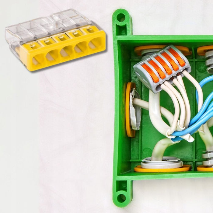 CABLE CLAMP WITH QUICK CONNECTION 20 PCS 5X0.5-2.5MM2 WAGO