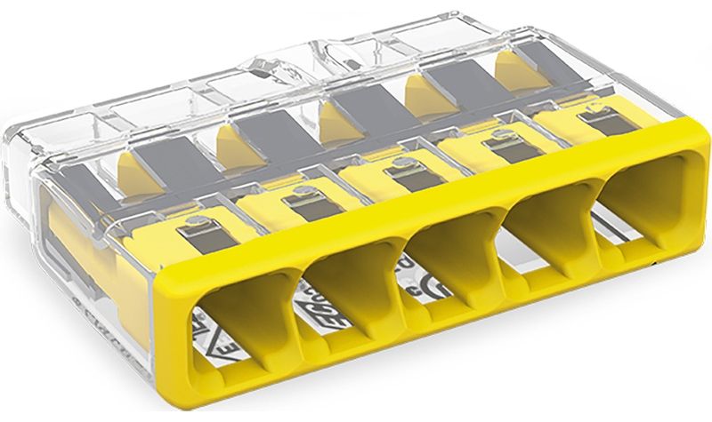 CABLE CLAMP WITH QUICK CONNECTION 20 PCS 5X0.5-2.5MM2 WAGO