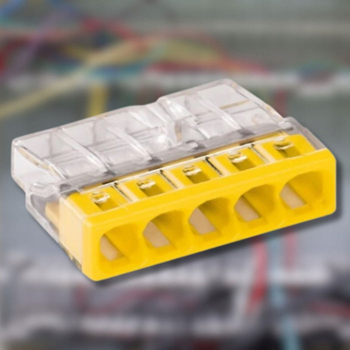 CABLE CLAMP WITH QUICK CONNECTION 20 PCS 5X0.5-2.5MM2 WAGO